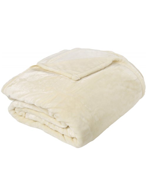 Couverture polaire VELVET polyester 280 g/m2 - Kiabi
