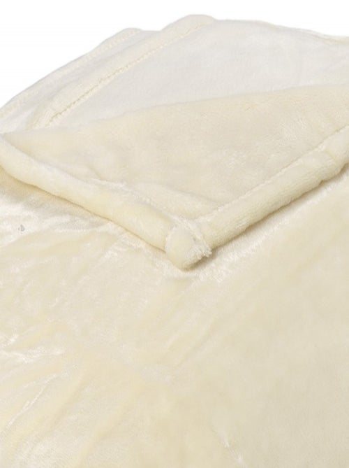 Couverture polaire VELVET polyester 280 g/m2 - Kiabi