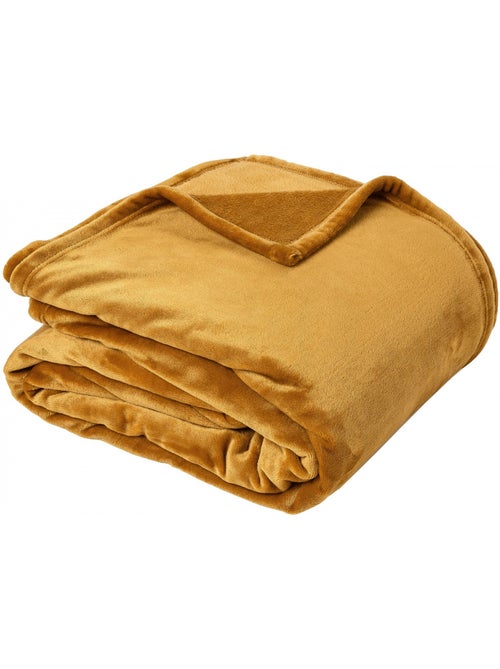 Couverture polaire VELVET polyester 280 g/m2 - Kiabi