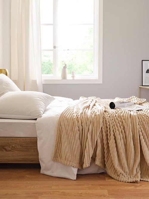 Couverture polyester microvelours DOLCE - Kiabi