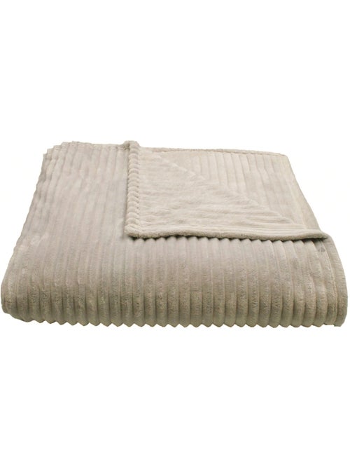 Couverture polyester microvelours DOLCE - Kiabi