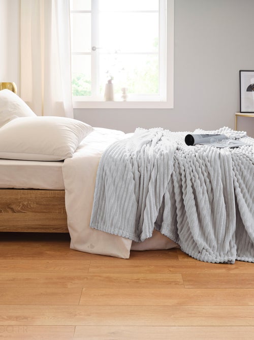 Couverture polyester microvelours DOLCE - Kiabi