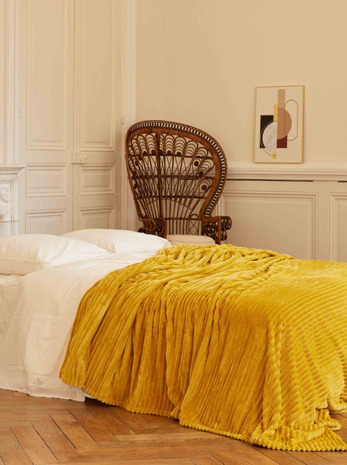 Couverture polyester microvelours DOLCE - Kiabi
