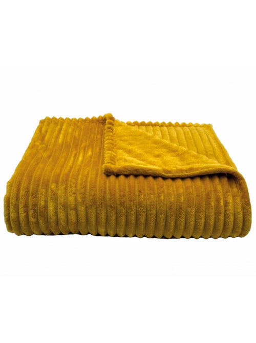 Couverture polyester microvelours DOLCE - Kiabi