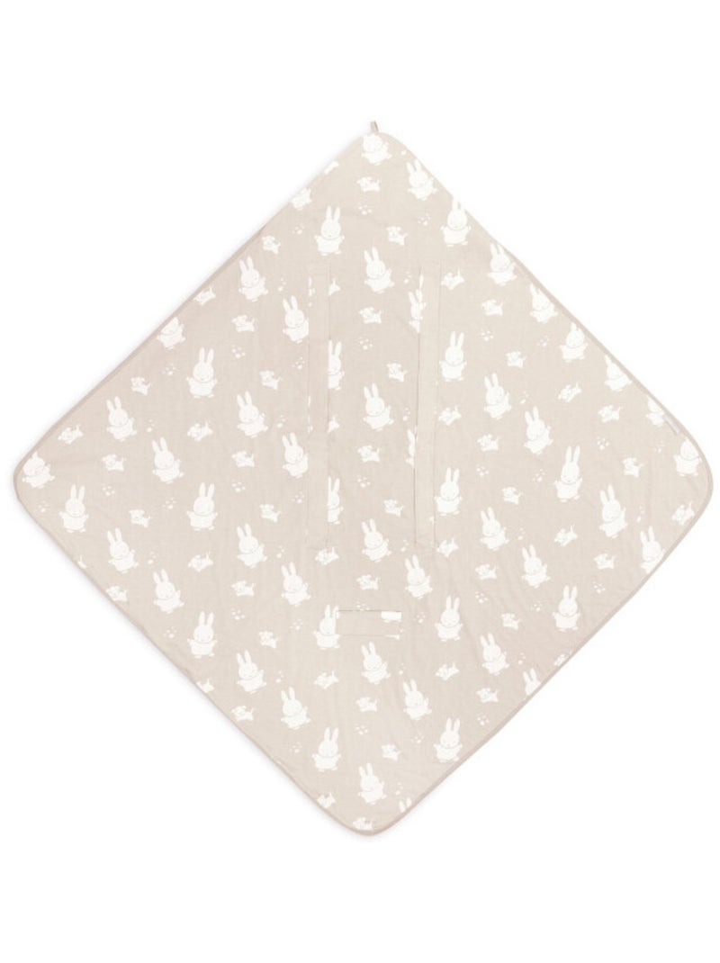 Couverture portefeuille bébé Miffy Jollein Beige - Kiabi