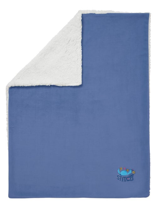 Couverture pour bébé naissance bi-matière - Kiabi