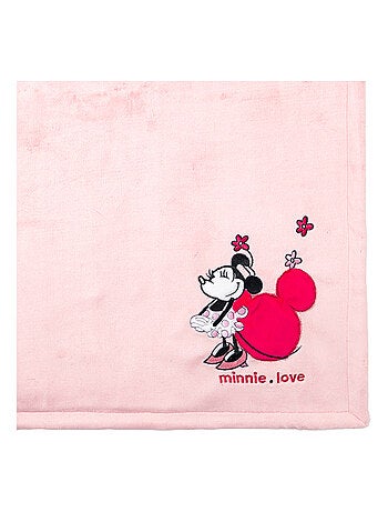 Couverture pour bébé naissance bi-matière - Stitch - Babycalin