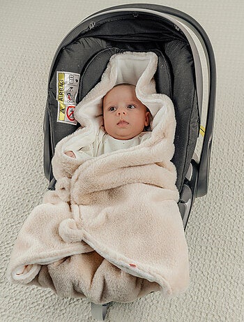 Couverture promenade en fausse fourrure 65x45 cm Noukie's