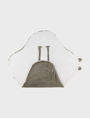 Couverture promenade kaki en fausse fourrure 65x45 cm Noukie's