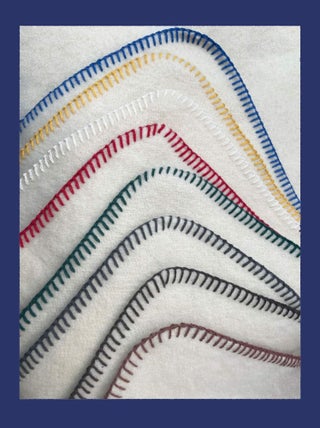 Couverture pure Laine - 350 g/m² finition point de cheval ASPEN