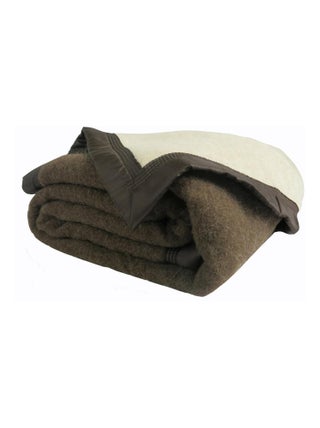 Couverture Pure Laine Vierge 600g/m2 bicolore