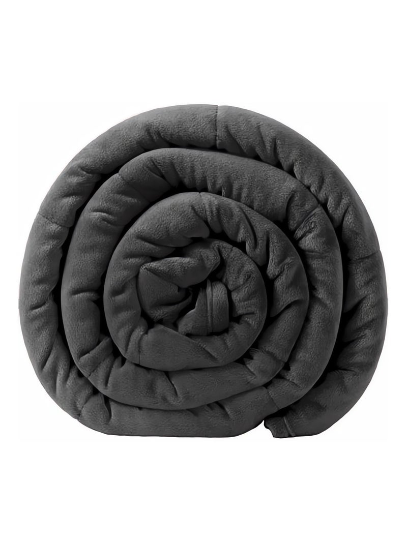 Couverture RELAX 122X183 cm gris anthracite - Kiabi