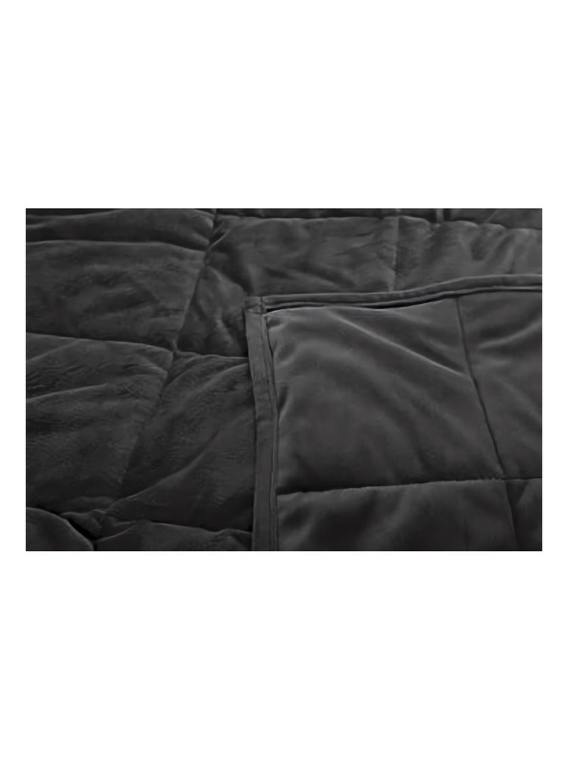 Couverture RELAX 122X183 cm gris anthracite - Kiabi