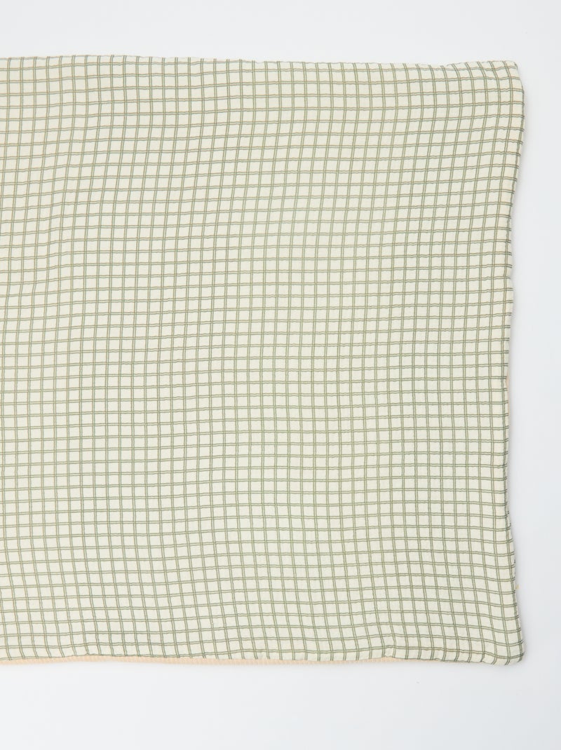 Couverture réversible - Kiabi Home' Kaki - Kiabi