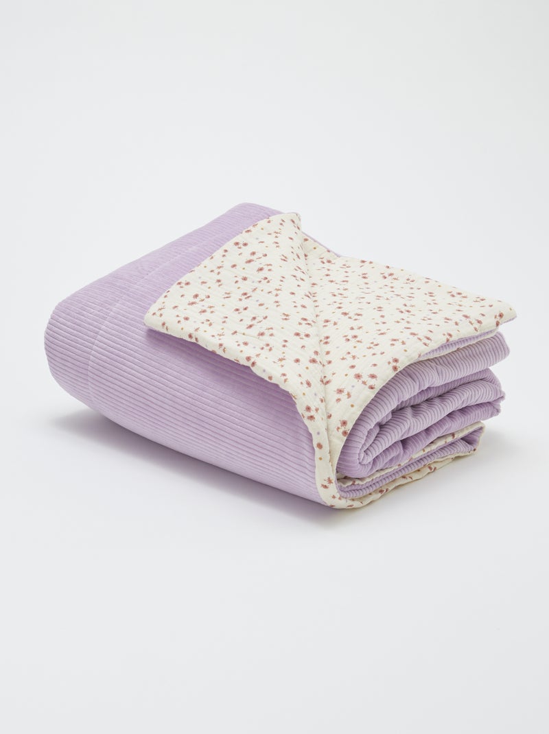 Couverture réversible - Kiabi Home' Rose - Kiabi