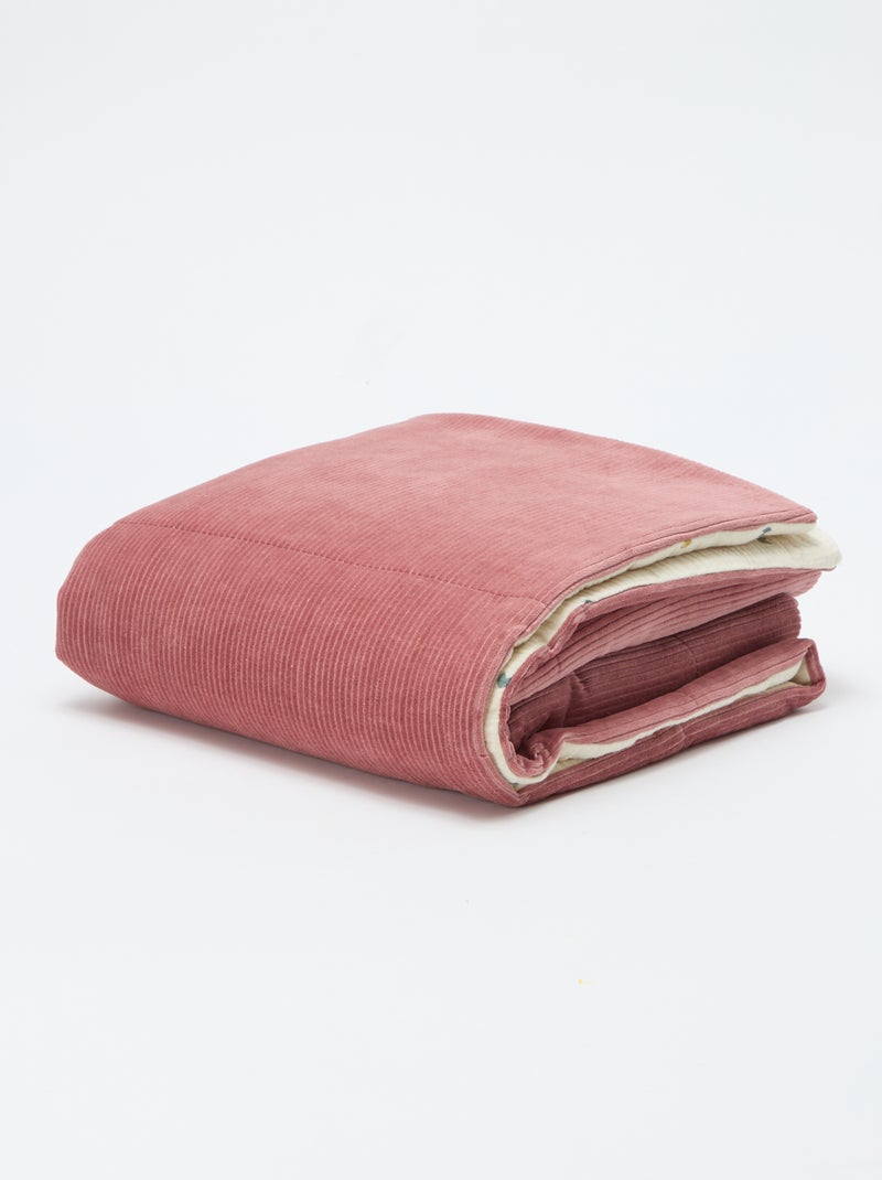 Couverture réversible 110 x 150 cm - Kiabi Home Beige - Kiabi