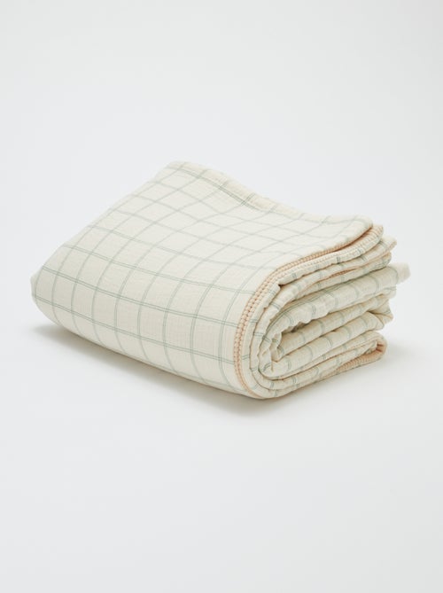 Couverture réversible 110 x 150 cm - Kiabi Home' - Kiabi Couverture réversible 110 x 150 cm - Kiabi Home' - Kiabi