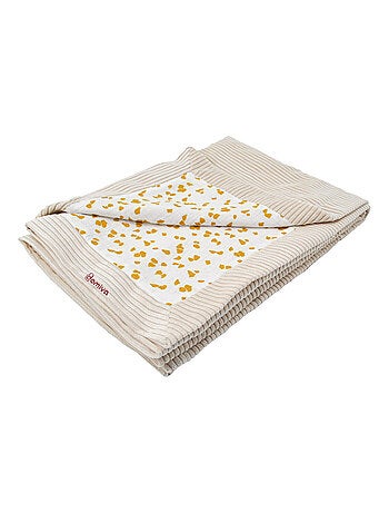 Couverture réversible esprit safari pour bébé