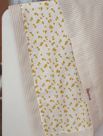 Couverture réversible esprit safari pour bébé