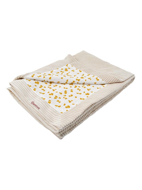 Couverture réversible esprit safari pour bébé - Kiabi Couverture réversible esprit safari pour bébé - Kiabi