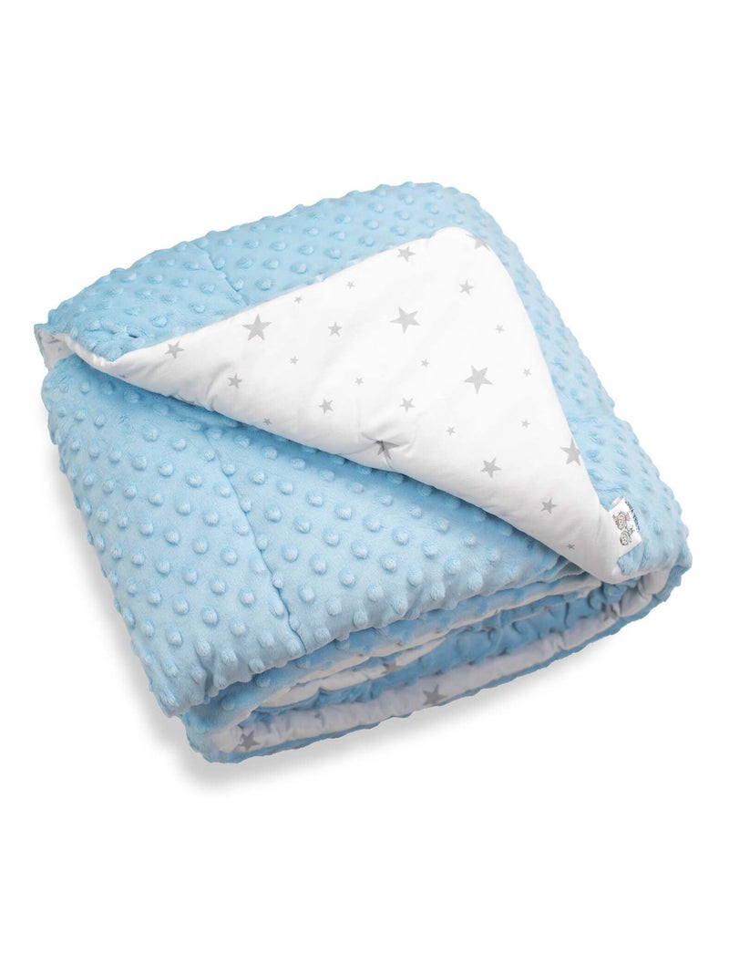 Couverture réversible et ultra douce, STELLA SEVIRA KIDS Bleu - Kiabi