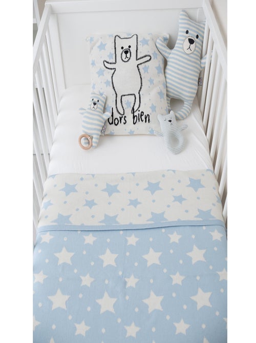 Couverture réversible  Gots, ÉTOILES SEVIRA KIDS - Kiabi