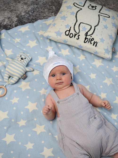 Couverture réversible  Gots, ÉTOILES SEVIRA KIDS - Kiabi