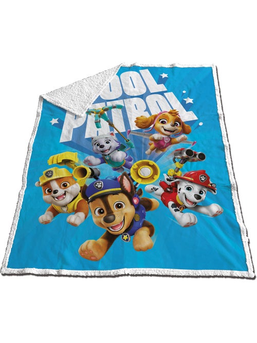 Couverture Sherpa Pat'Patrouille 120x150cm - Kiabi