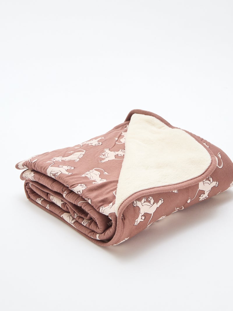 Couverture 'Simba' 'Disney' Marron - Kiabi