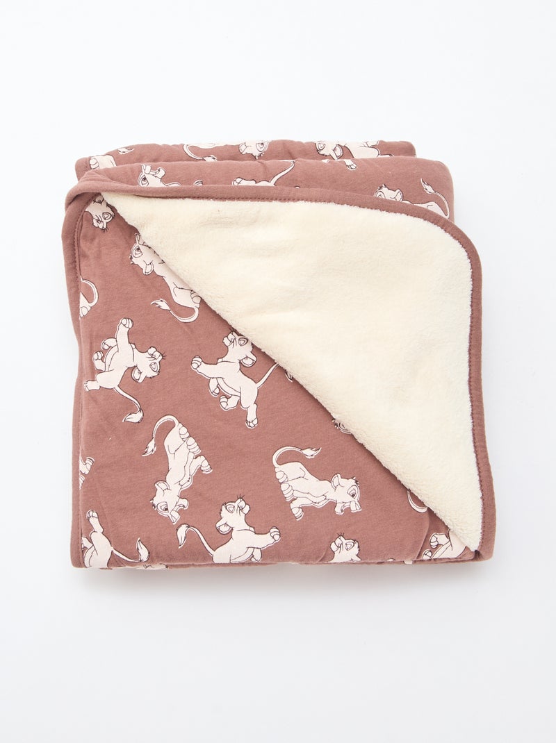 Couverture 'Simba' 'Disney' Marron - Kiabi