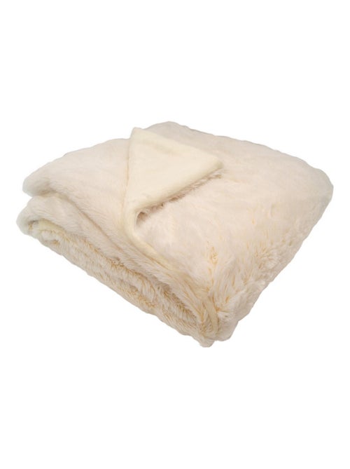 Couverture snow doublée Microdoux - Kiabi