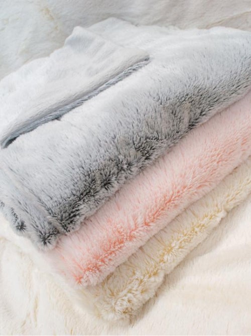Couverture snow doublée Microdoux - Kiabi