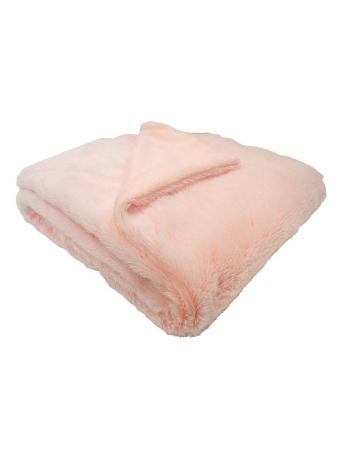 Couverture snow doublée Microdoux - Kiabi