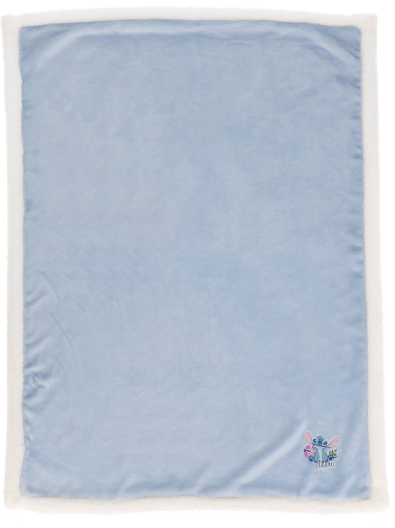 Couverture Stitch - 100% Polyester Bleu - Kiabi