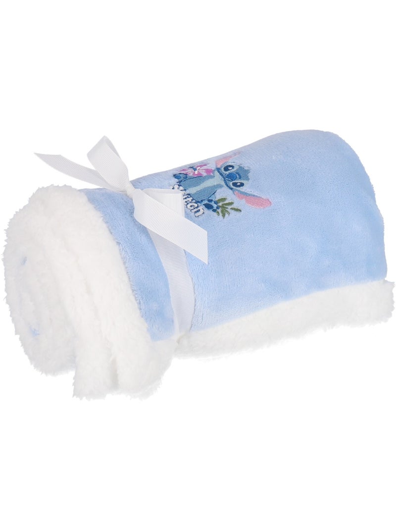 Couverture Stitch - 100% Polyester Bleu - Kiabi