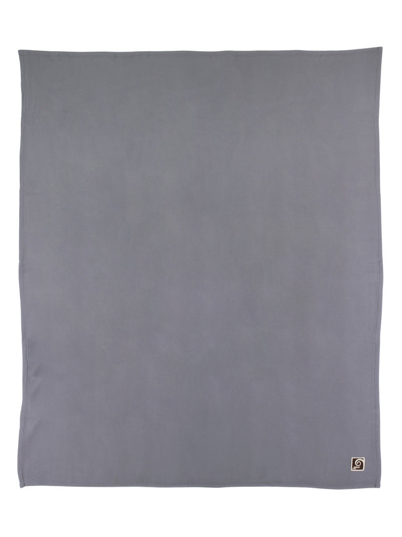 Couverture TEDDY Polyester 350 g/m2 Gris foncé - Kiabi