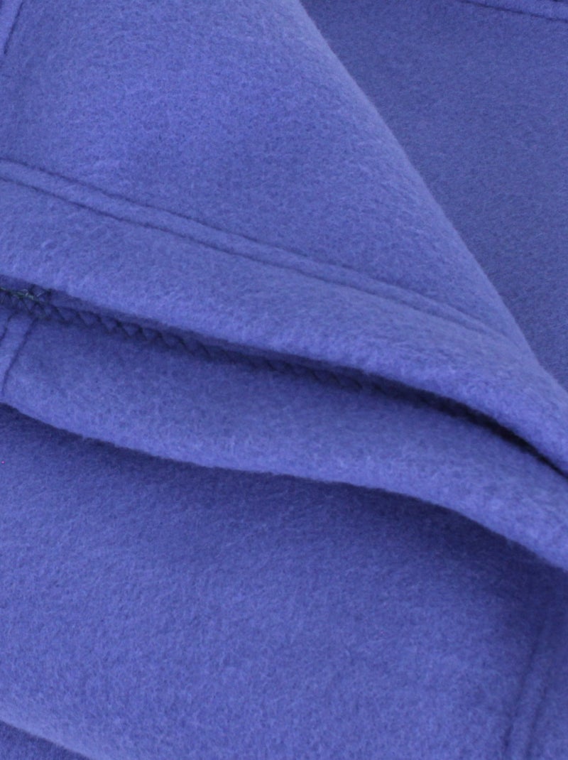 Couverture TEDDY Polyester 350 g/m2 Violet figue - Kiabi