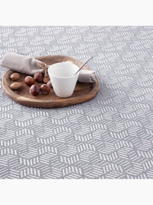 Couverture type Plaid, tissu texturé en fil teint, avec franges - Gamusi - Kiabi Couverture type Plaid, tissu texturé en fil teint, avec franges - Gamusi - Kiabi