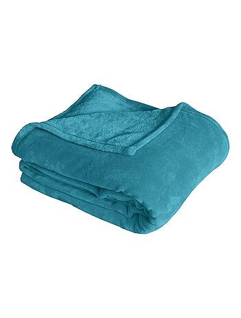 Couverture unie en molleton