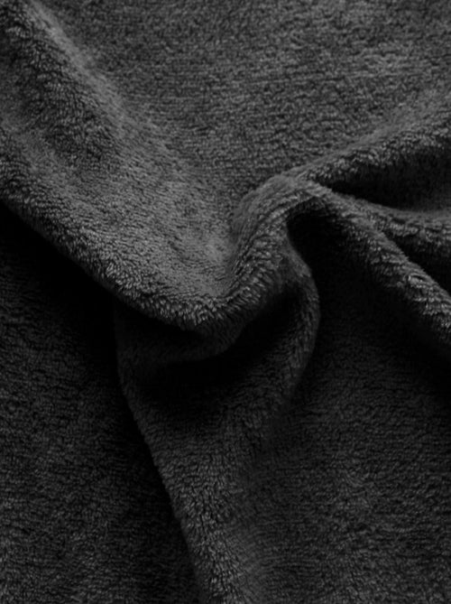 Couverture unie en molleton - Kiabi