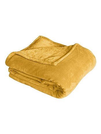 Couverture unie en molleton