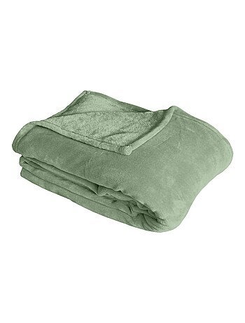 Couverture unie en molleton
