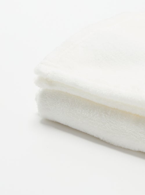 Couverture unie en polaire - Kiabi
