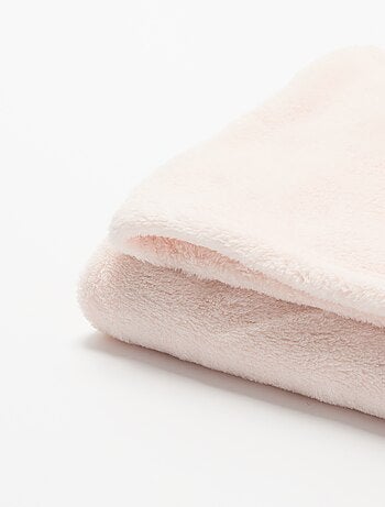 Couverture unie en polaire