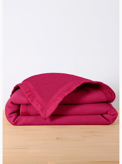 Couverture unie pure laine 350 g/m² - Afibel - Kiabi Couverture unie pure laine 350 g/m² - Afibel - Kiabi