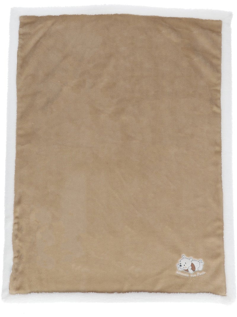 Couverture Winnie - 100% Polyester Jaune - Kiabi