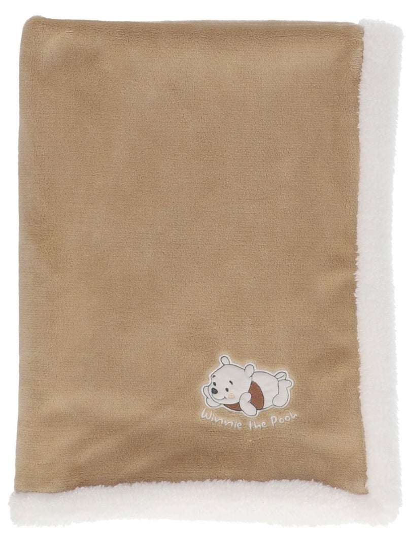 Couverture Winnie - 100% Polyester Jaune - Kiabi
