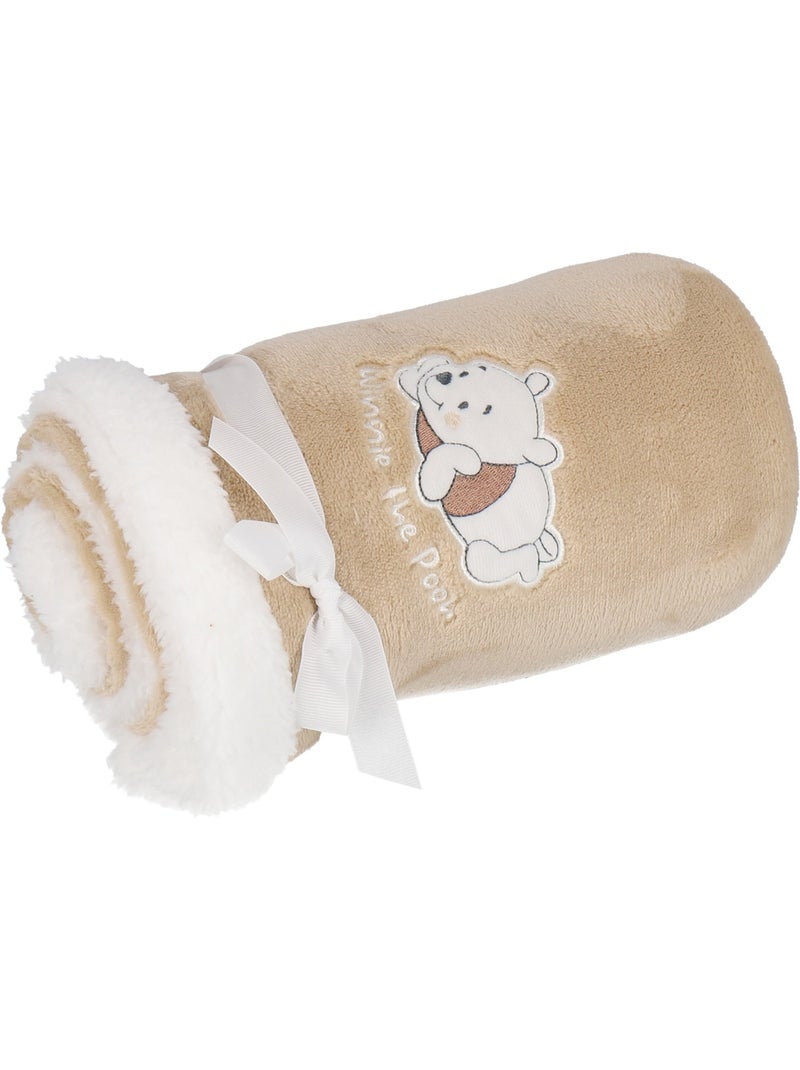Couverture Winnie - 100% Polyester Jaune - Kiabi