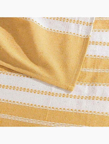 Couvre lit 2 personnes coton/polyester jacquard