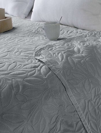 Couvre-lit à dessin floral